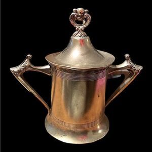 Vintage Sheffield Plate Sugar Bowl